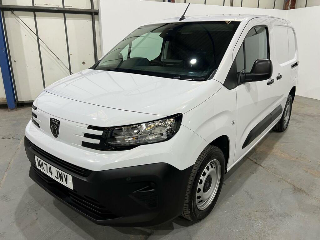 Peugeot Partner 1.5 Bluehdi 1000 Professional Standard Panel Van S White #2