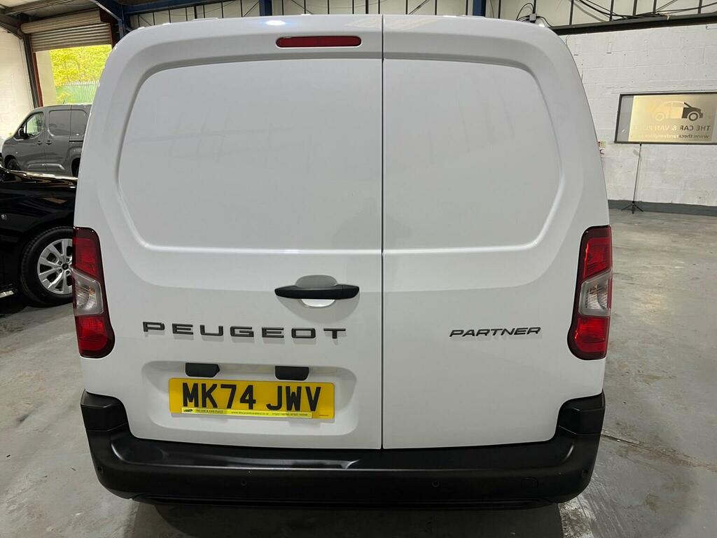Peugeot Partner 1.5 Bluehdi 1000 Professional Standard Panel Van S White #5