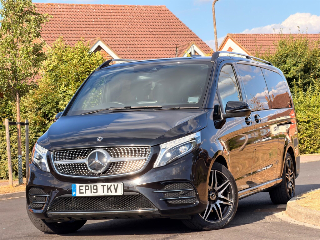 Mercedes-Benz V Class 2.2 Amg Line G-tronic Euro 6 Ss 8 Seat Xlw Black #2
