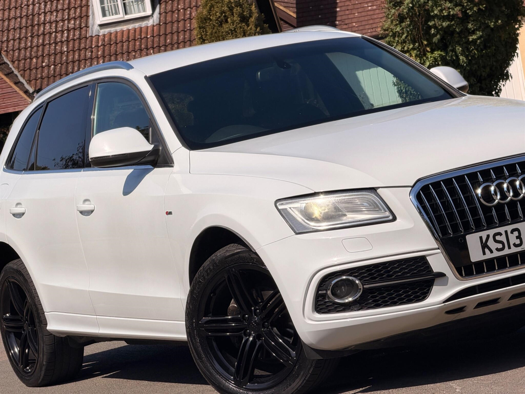 Audi Q5 2.0 Tfsi S Line Suv Quattro Euro White #9