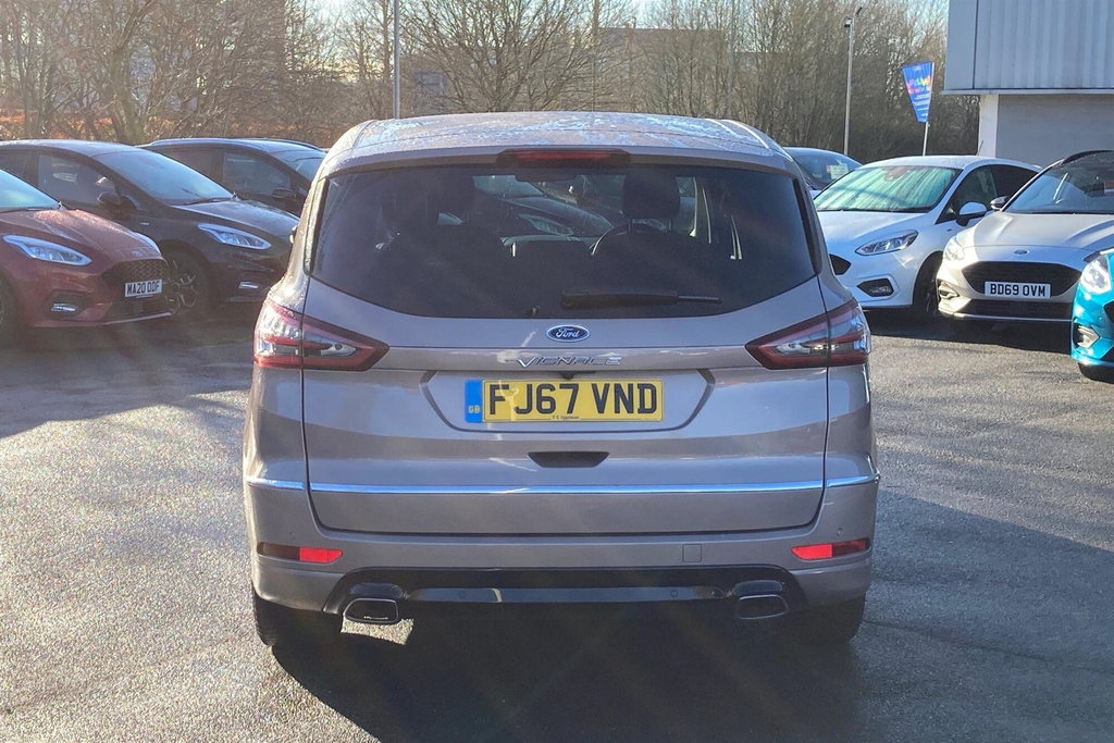 Ford S-Max 2.0 Tdci Vignale Powershift Euro 6 Ss FJ67VND Beige #4