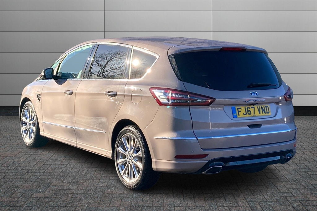 Ford S-Max 2.0 Tdci Vignale Powershift Euro 6 Ss FJ67VND Beige #3