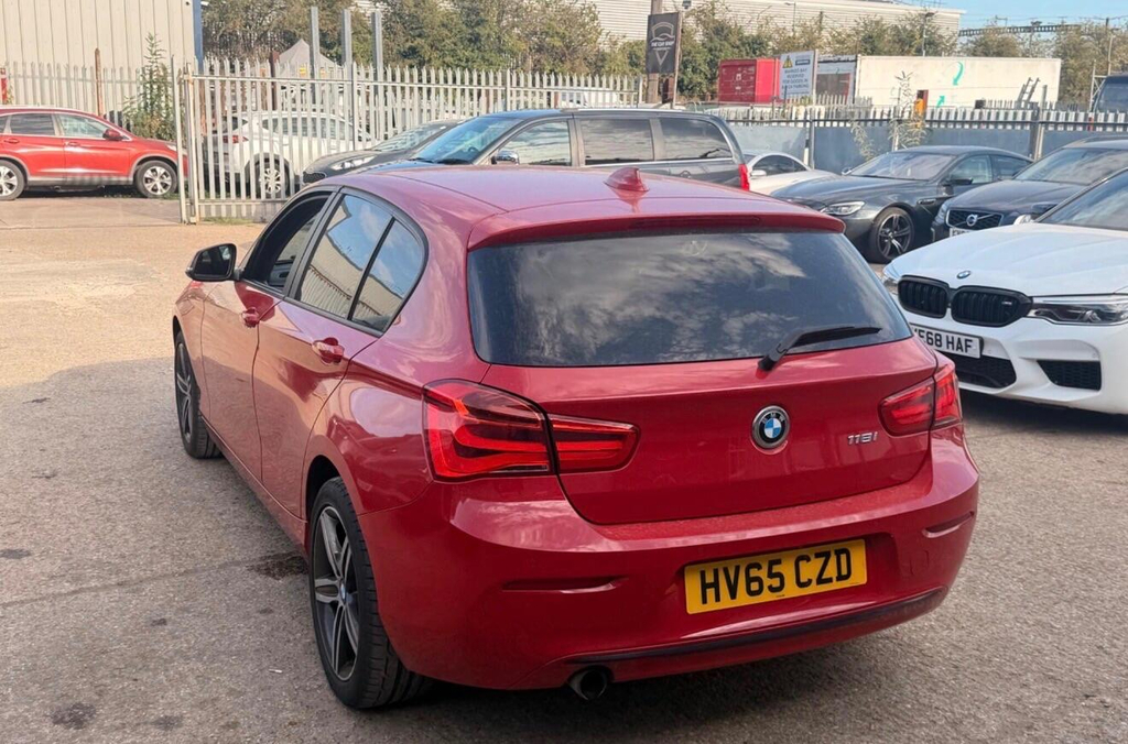 BMW 1 Series 1.6 116I Sport Hatchback Euro 6 White #4