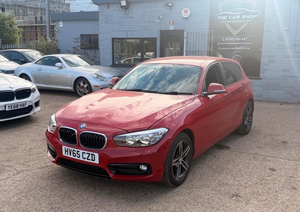 BMW 1 Series 1.6 116I Sport Hatchback Euro 6 White #2