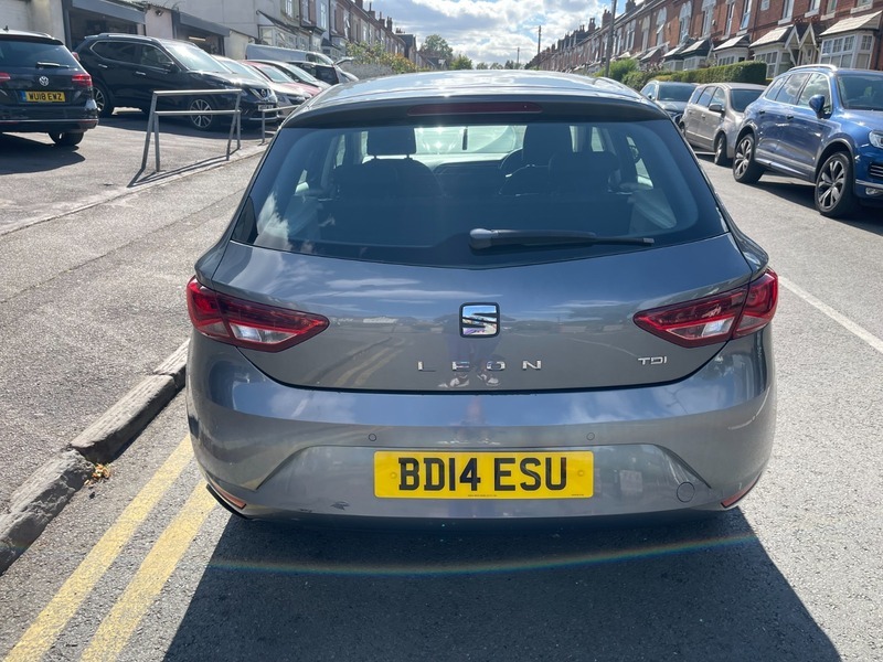 Seat Leon 2.0 Tdi Cr Fr Sport Tourer Dsg Euro 5 Ss Blue #14