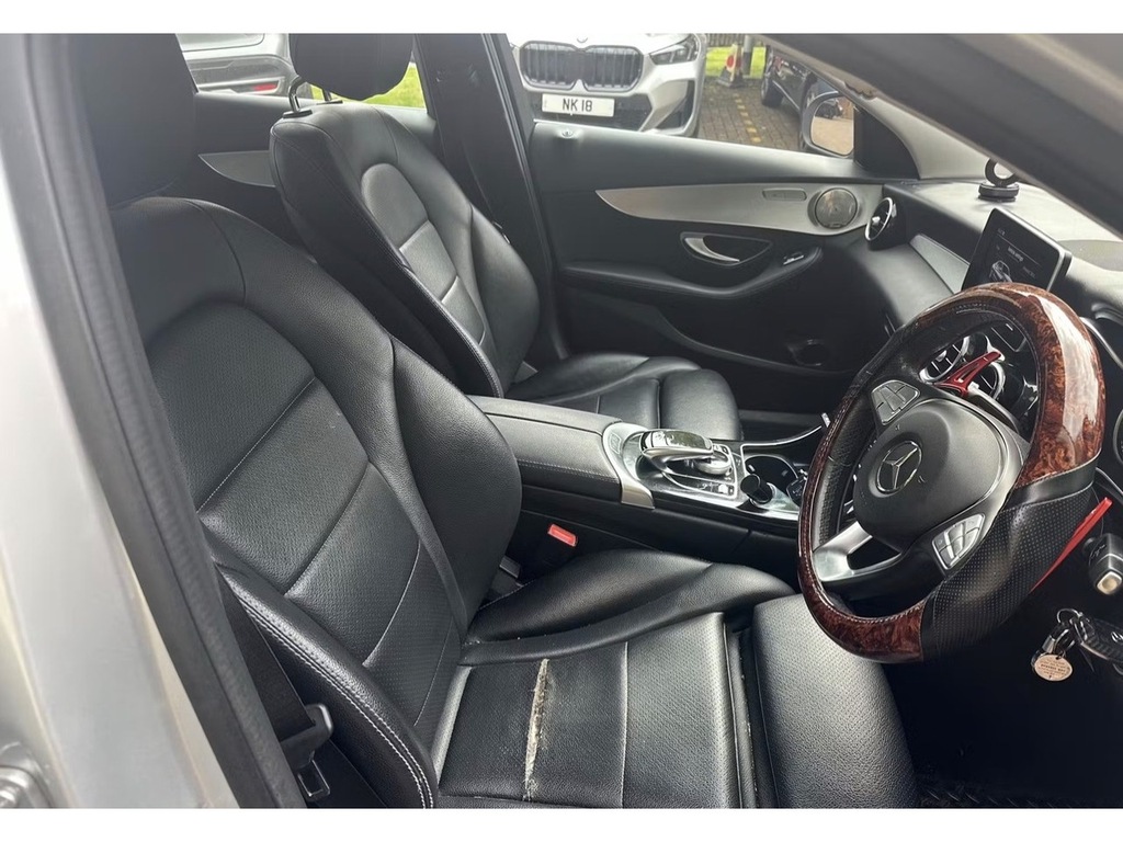 Mercedes-Benz C Class C200d Sport Silver #5