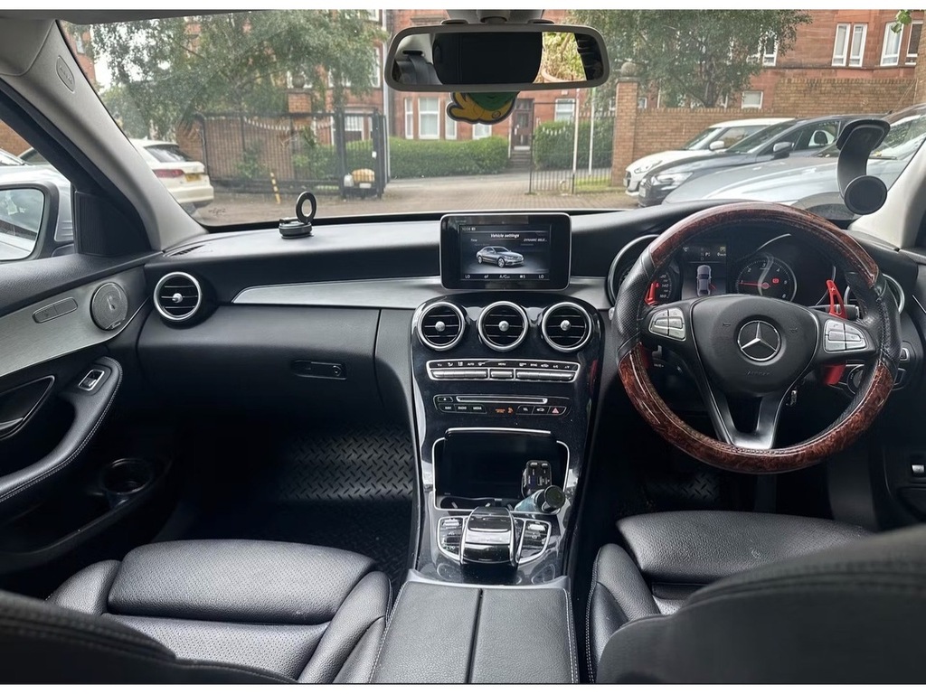 Mercedes-Benz C Class C200d Sport Silver #6