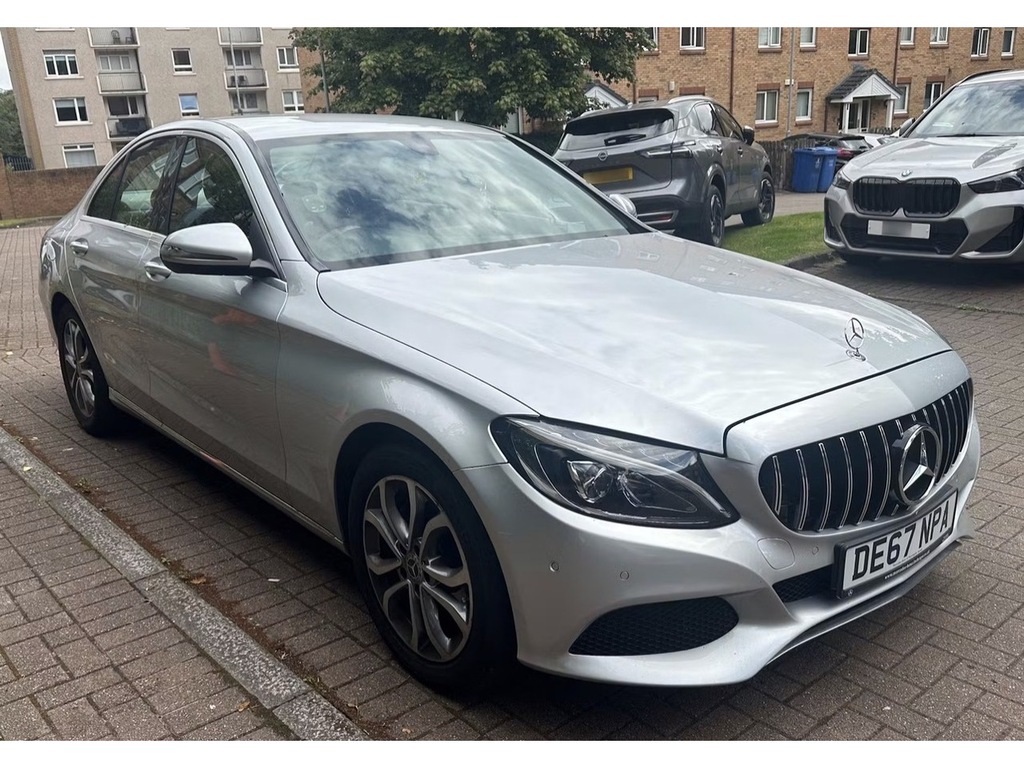 Mercedes-Benz C Class C200d Sport Silver #2