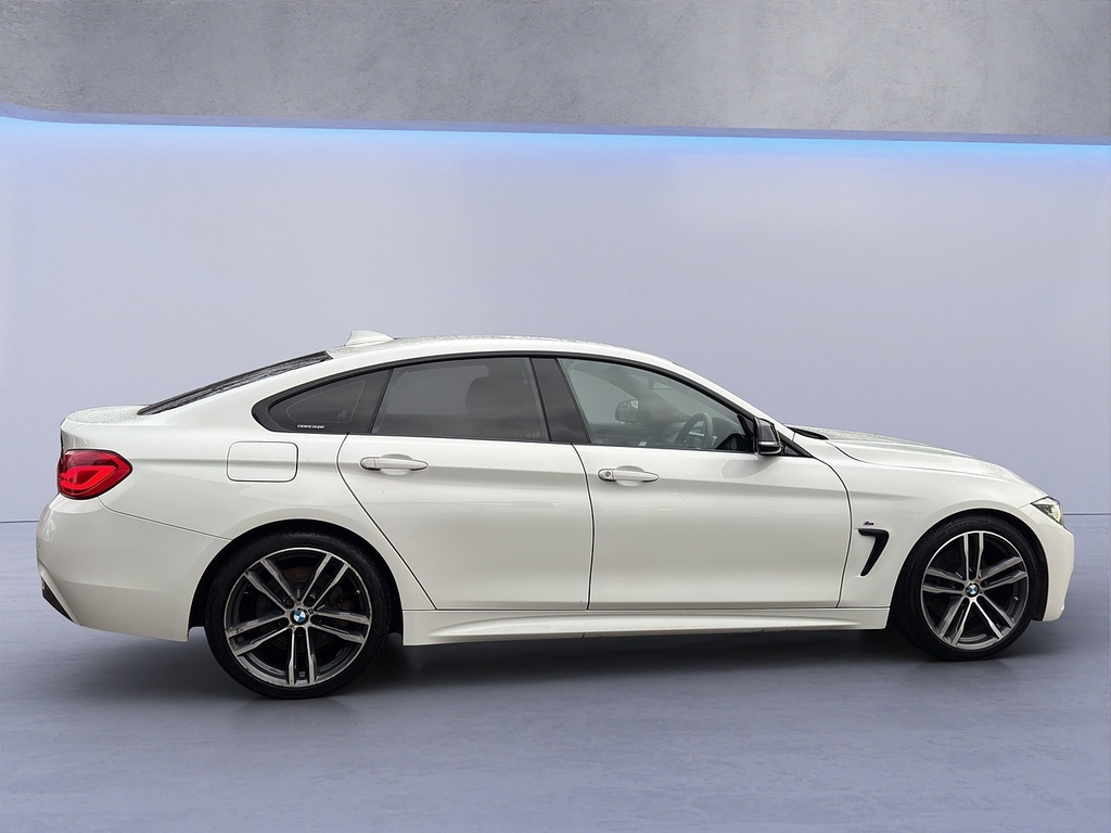 BMW 4 Series Gran Coupe 430D M Sport White #6
