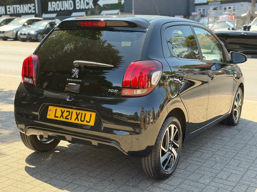 Peugeot 108 Hatchback 1.0 Allure Euro 6 Ss 202121 Black #6