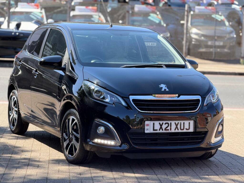 Peugeot 108 Hatchback 1.0 Allure Euro 6 Ss 202121 Black