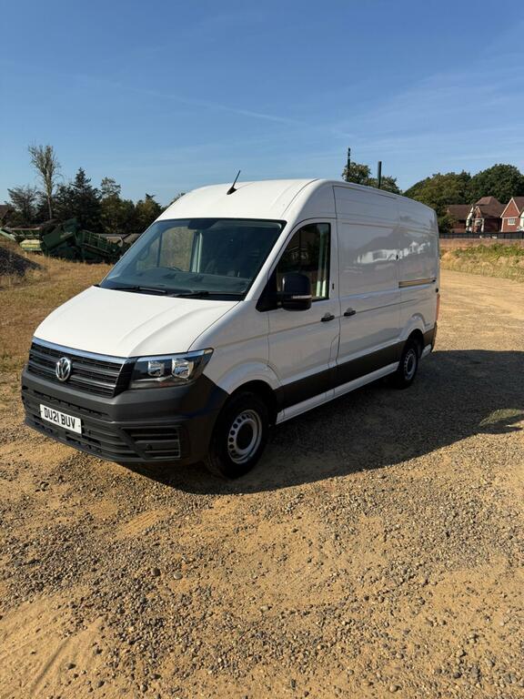 Volkswagen Crafter 2.0 Tdi Cr35 Trendline Fwd Mwb Euro 6 Ss White #2