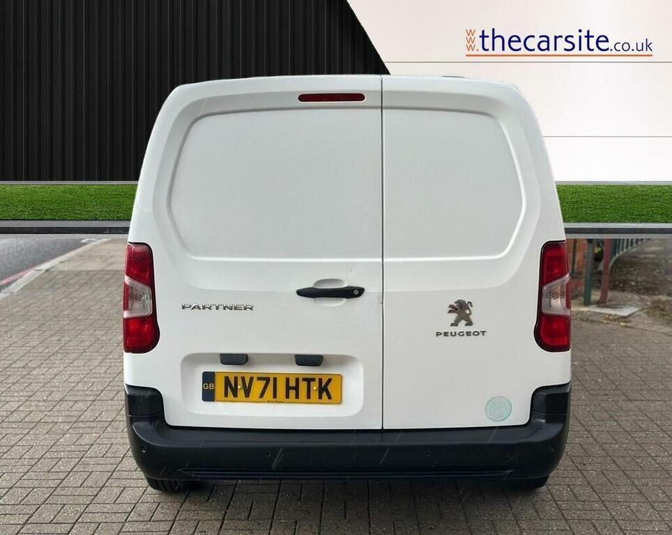 Peugeot Partner 1.5 Bluehdi 950 Professional Premium Long Panel Va White #4
