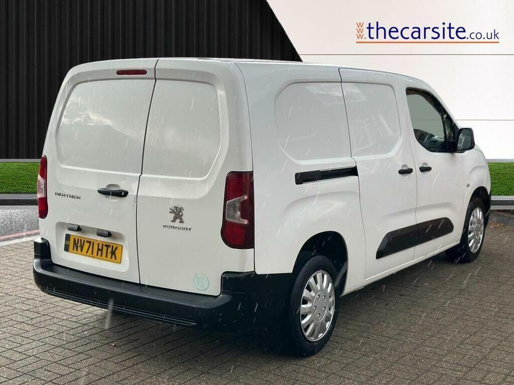 Peugeot Partner 1.5 Bluehdi 950 Professional Premium Long Panel Va White #6