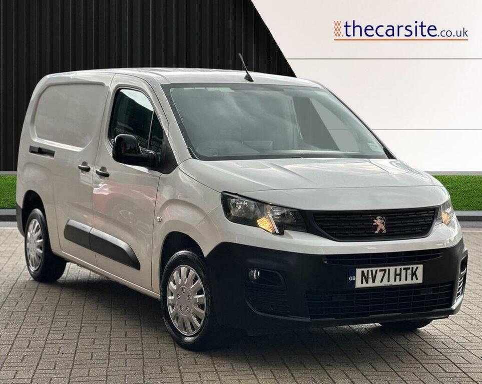 Peugeot Partner 1.5 Bluehdi 950 Professional Premium Long Panel Va White