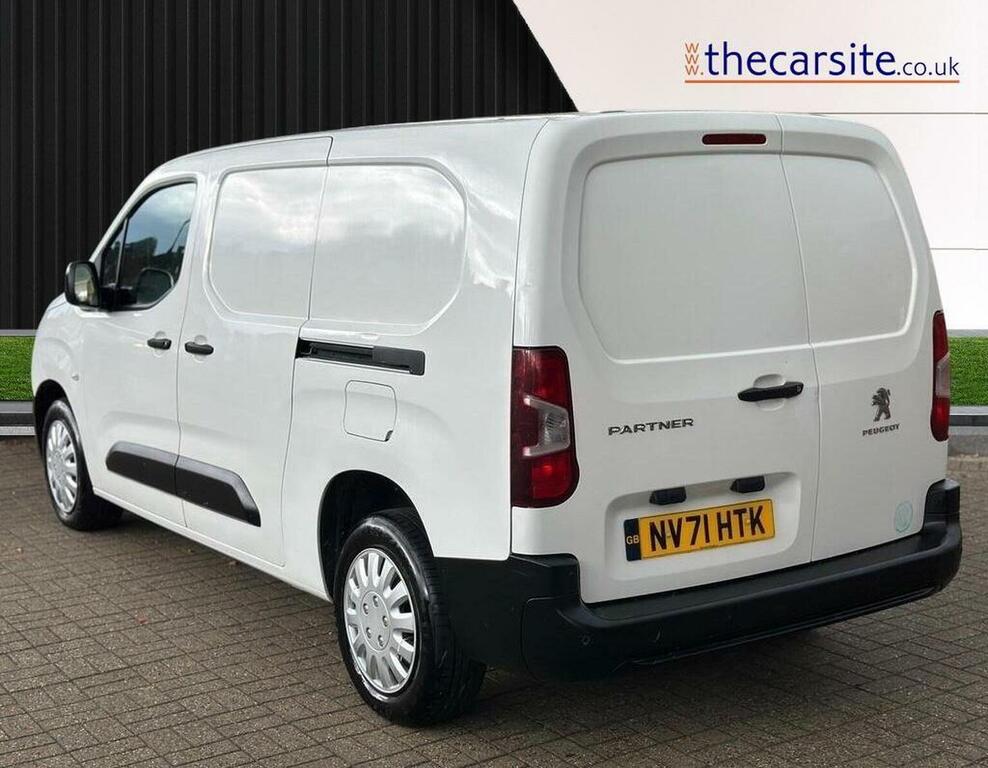Peugeot Partner 1.5 Bluehdi 950 Professional Premium Long Panel Va White #3