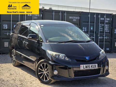 Toyota Estima Hybridlowmiles7seater Black