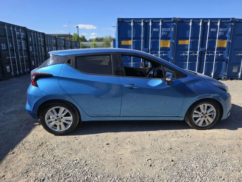 Nissan Micra 1.0 Ig-t Acenta EY20KTO Blue #5