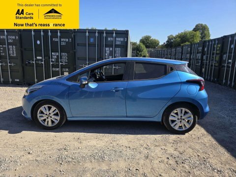 Nissan Micra 1.0 Ig-t Acenta EY20KTO Blue #4