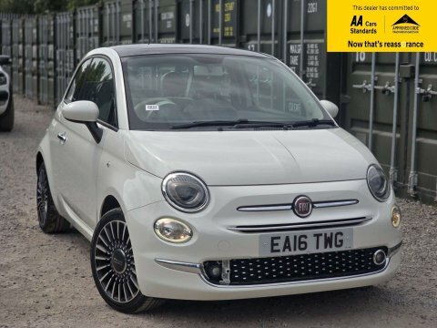 Fiat 500 1.2 Lounge Hatchback White