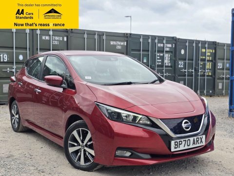 Nissan Leaf 40Kwh Acenta Hatchback Red