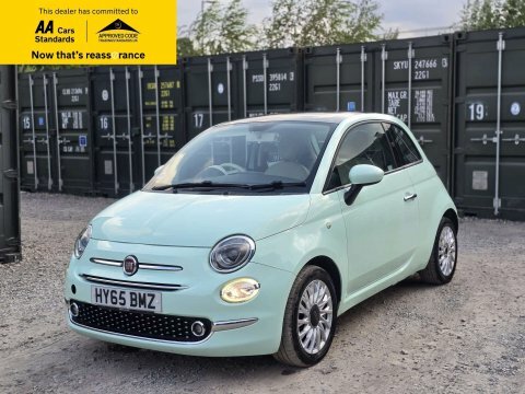 Fiat 500 0.9 Twinair Lounge HY65BMZ Green #3