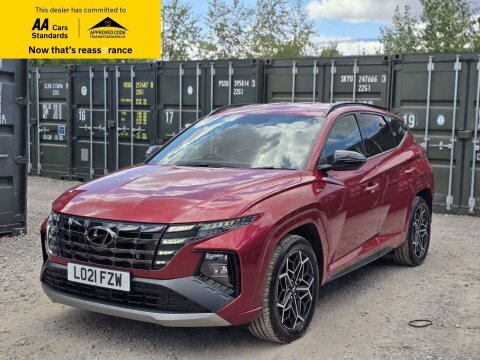 Hyundai Tucson 1.6 T-gdi Mhev LO21FZW Red #3