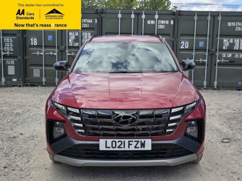 Hyundai Tucson 1.6 T-gdi Mhev LO21FZW Red #2