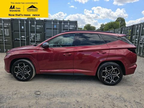 Hyundai Tucson 1.6 T-gdi Mhev LO21FZW Red #4