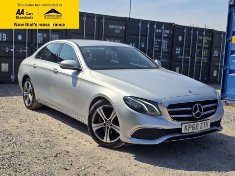 Mercedes-Benz E Class 2.0 E200 Se Silver
