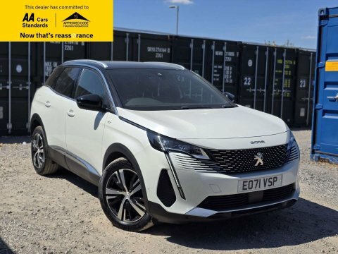 Peugeot 3008 1.5 Bluehdi Gt White