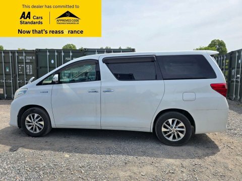 Toyota Alphard Autohybrid7seatsclean White #4