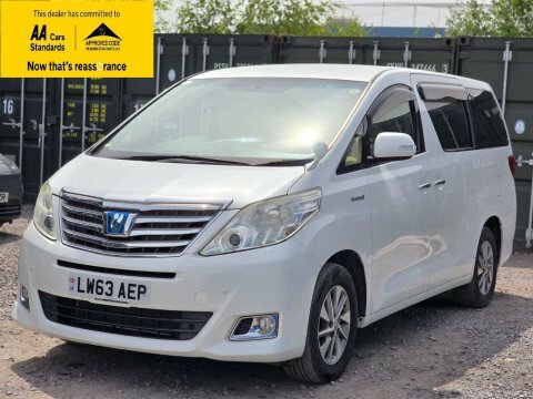 Toyota Alphard Autohybrid7seatsclean White #3