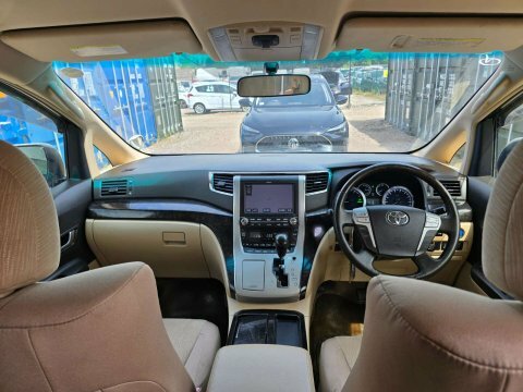 Toyota Alphard Autohybrid7seatsclean White #5