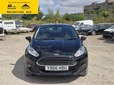 Ford Fiesta 1.0T Ecoboost Titanium YD66HDU Black #2