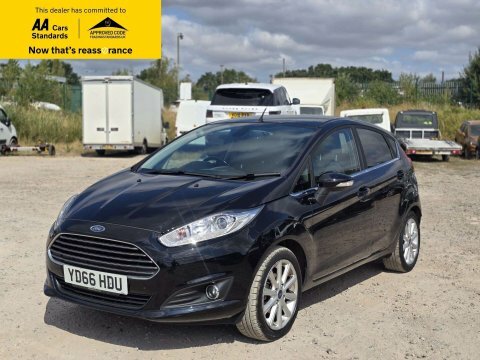 Ford Fiesta 1.0T Ecoboost Titanium YD66HDU Black #3