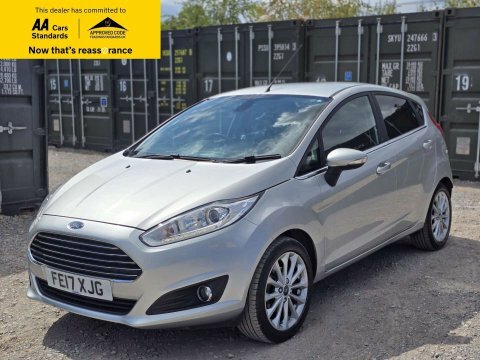 Ford Fiesta 1.0T Ecoboost Titanium FE17XJG Silver #3