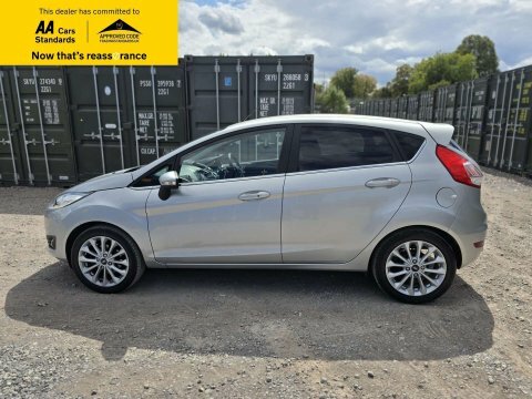 Ford Fiesta 1.0T Ecoboost Titanium FE17XJG Silver #4