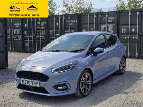 Ford Fiesta 1.0T Ecoboost Mhev EJ70VBP Blue #3