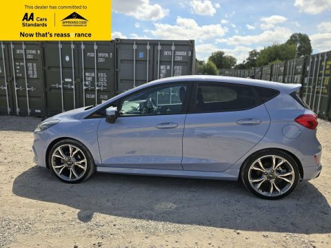 Ford Fiesta 1.0T Ecoboost Mhev EJ70VBP Blue #4