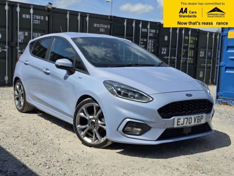Ford Fiesta 1.0T Ecoboost Mhev Blue
