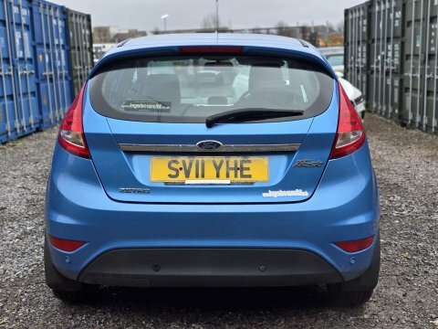 Ford Fiesta 1.4 Edge Tdci 20 Road Tax Blue #8