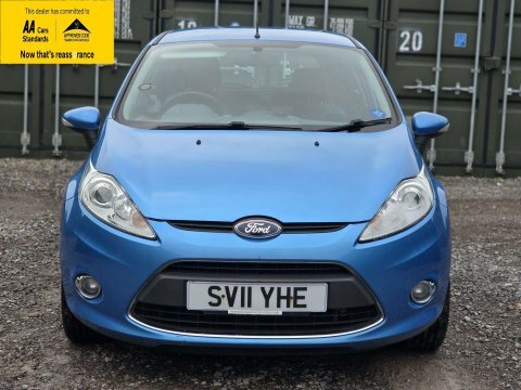 Ford Fiesta 1.4 Edge Tdci 20 Road Tax Blue #2
