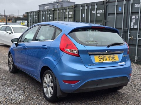 Ford Fiesta 1.4 Edge Tdci 20 Road Tax Blue #9