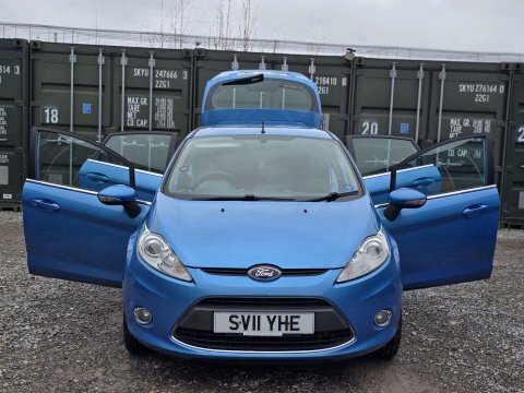 Ford Fiesta 1.4 Edge Tdci 20 Road Tax Blue #10