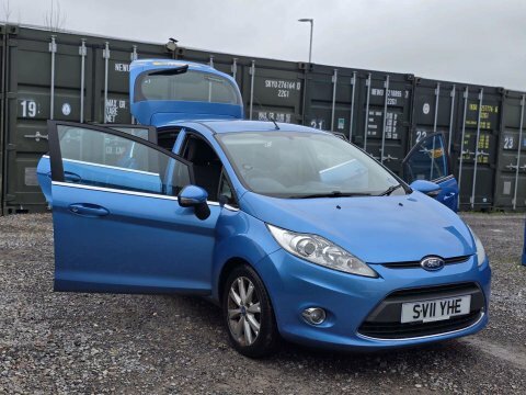 Ford Fiesta 1.4 Edge Tdci 20 Road Tax Blue #11