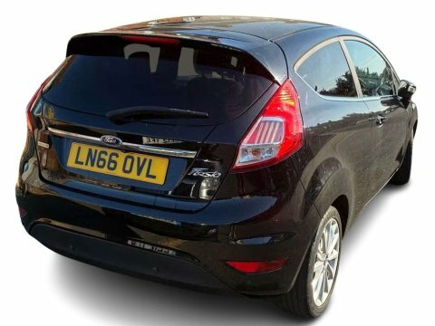 Ford Fiesta 1.0T Ecoboost Titanium LN66OVL Black #3