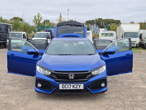 Honda Civic 1.5 Vtec Turbo Sport Cvt Euro 6 S S Grey #28