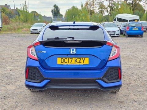 Honda Civic 1.5 Vtec Turbo Sport Cvt Euro 6 S S Grey #8