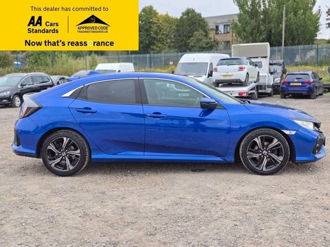 Honda Civic 1.5 Vtec Turbo Sport Cvt Euro 6 S S Grey #4